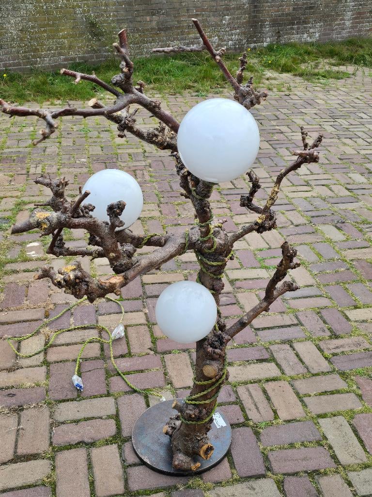 Originele staande lamp, Ophalen, 100 tot 150 cm, Uniek exemplaar, Zo goed als nieuw