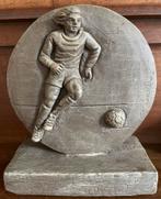 Gesigneerd Beeld Mat Wanders - Voetballers man en vrouw, Ophalen, Gebruikt, Mens