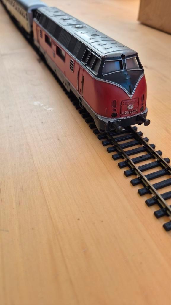 Märklin Diesel V200 met 3 Silberlingen, Hobby en Vrije tijd, Modeltreinen | H0, Gebruikt, Wisselstroom, Märklin, Ophalen of Verzenden