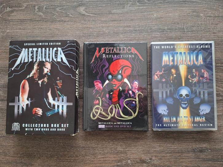 Metallica Special Limited Edition Collectors Box 2008 NIEUW, Cd's en Dvd's, Dvd's | Muziek en Concerten, Nieuw in verpakking, Muziek en Concerten
