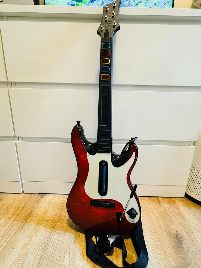 🎸 Guitar Hero 5 Gitaar – PS3 & PS2, Gebruikt, Gitaar, Drumstel of Dj-set, PlayStation 3, Ophalen of Verzenden