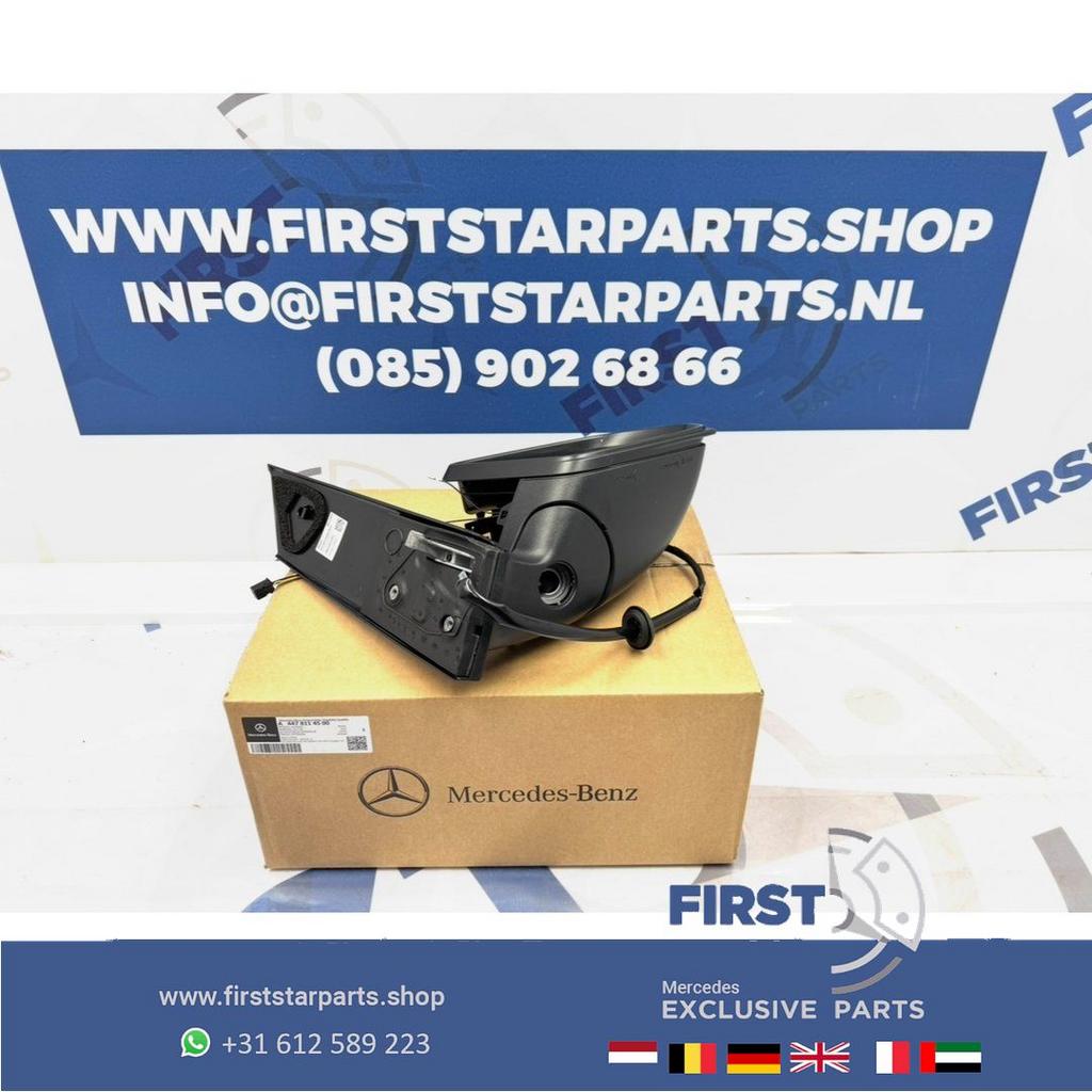 W447 SPIEGEL RECHTS zijspiegel Mercedes EQV / V KLASSE / E V, Gebruikt, -, Ophalen of Verzenden, -