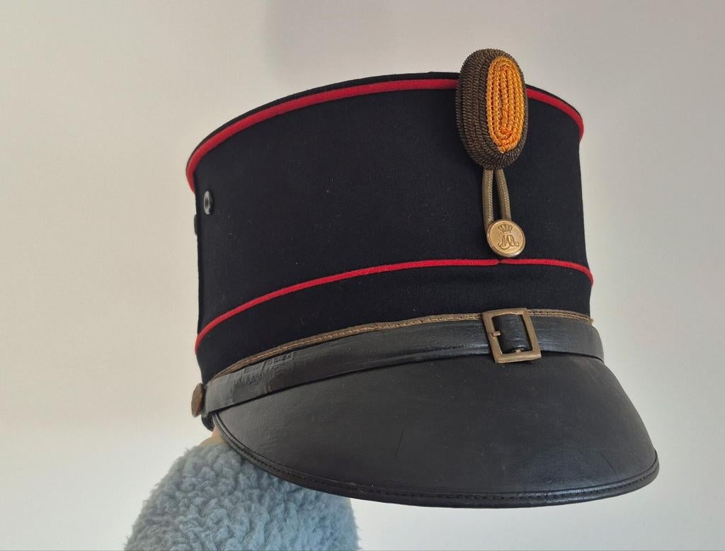 Ned voor 40 kepie cadet vaandrig KMA (gala), Ophalen of Verzenden, Landmacht, Nederland, Helm of Baret