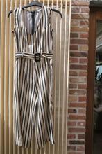 Jumpsuit nieuw streep lichtbruin beige riem Fly Girl mt M, Kleding | Dames, Jumpsuits, Maat 38/40 (M), Fly Girl, Beige, Nieuw