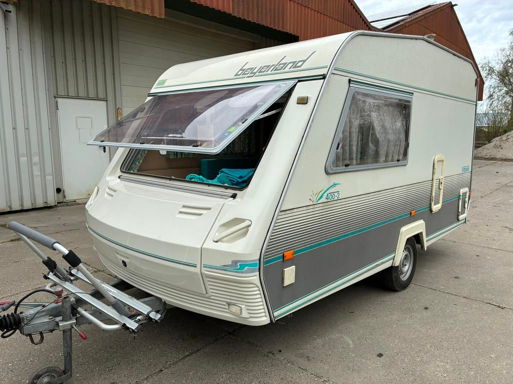 Beijerland 400-2 vitesse met toilet, Caravans en Kamperen, Vast bed, Treinzit, Particulier, 4 tot 5 meter