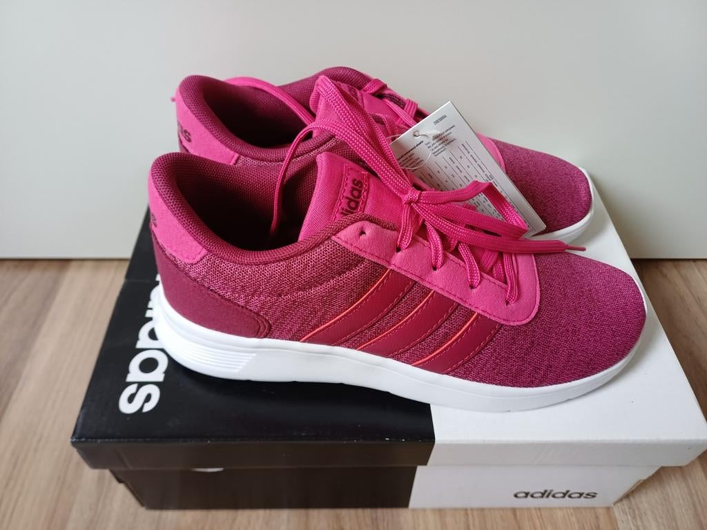 Nieuwe roze Adidas Lite Racer K gympen - maat 34, Adidas, Meisje, Sportschoenen, Nieuw