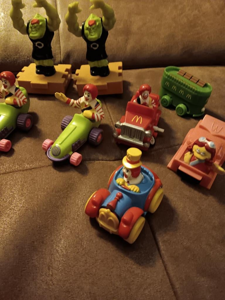 Mc donalds figuren jaren 80 retro vintage, Ophalen of Verzenden, Zo goed als nieuw