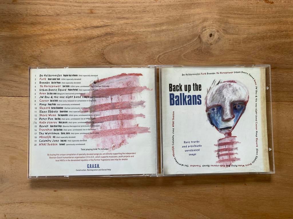 Various - Back up the Balkans CD, Cd's en Dvd's, Ophalen of Verzenden, Gebruikt
