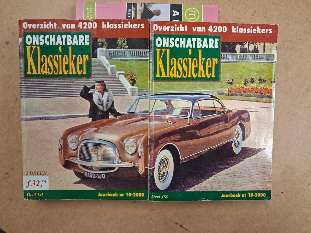 Onschatbare Klassieker Jaarboek nr 10-2000 (2 delen), Ophalen of Verzenden, Zo goed als nieuw, Algemeen