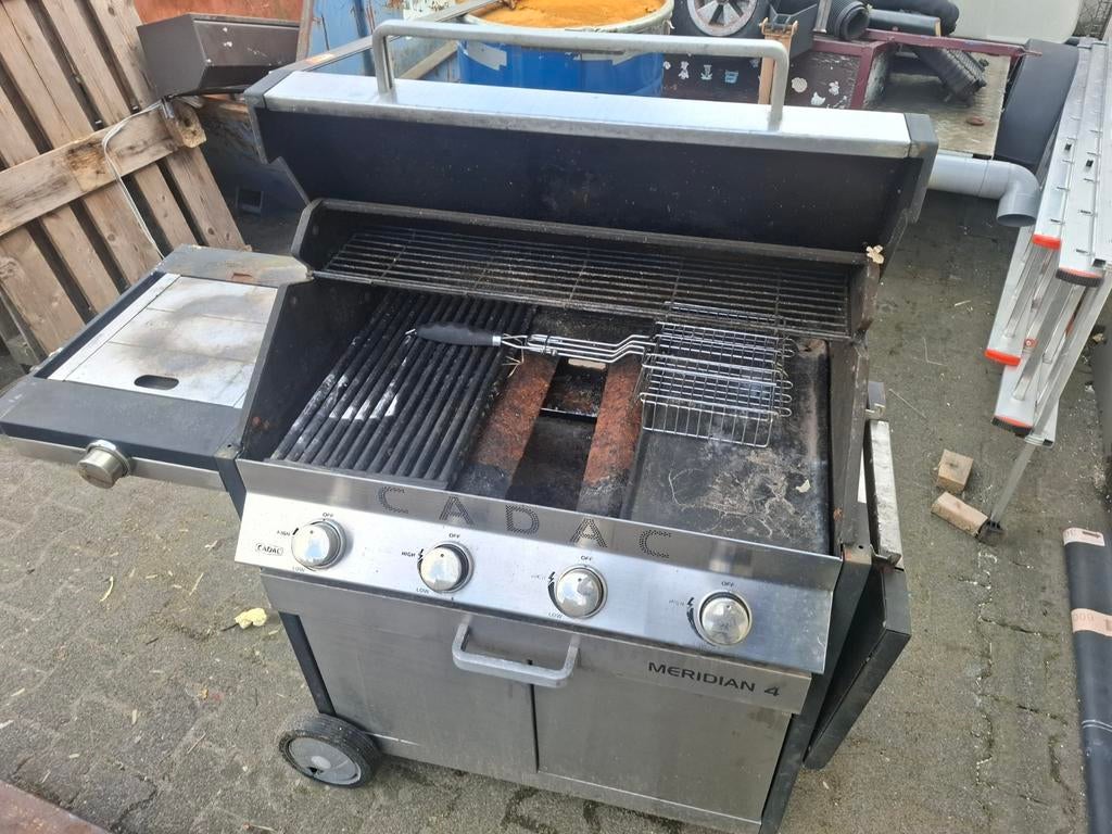 Cadac Meridian 4 Gasbarbecue - Gebruikt, Tuin en Terras, Gasbarbecues, Ophalen of Verzenden, Gebruikt, Cadac