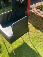 Leren eettafelstoel>HVS, Gebruikt, Zwart, Design, Leer