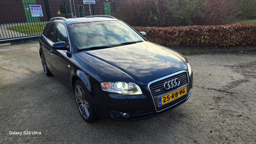 Audi A4 Avant 2.0 TFSI XENON NAP NL AUTO!, Auto's, Audi, Gebruikt, 4 cilinders, 1984 cc, Blauw