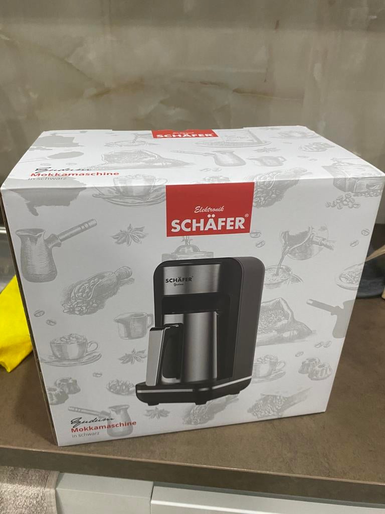 Schafer Mokkamaschine, Minder dan 1 liter, Ophalen of Verzenden, Nieuw