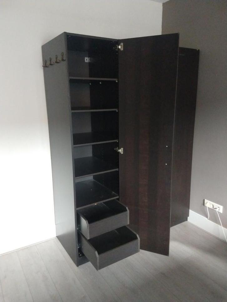 Ikea pax kast bruin GRATIS, Huis en Inrichting, Kasten | Kledingkasten, Gebruikt, 200 cm of meer, 100 tot 150 cm, 50 tot 75 cm
