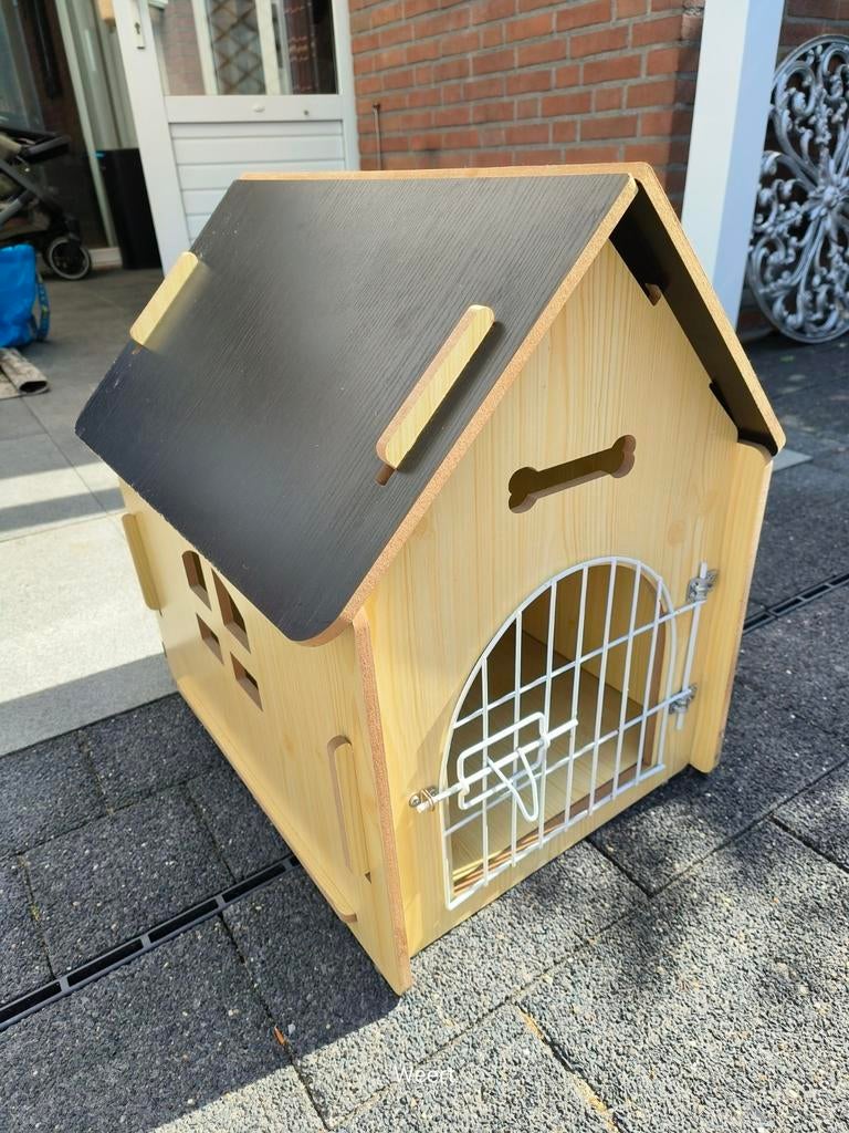 Hondenhok, Dieren en Toebehoren, Hondenhokken, Ophalen, Zo goed als nieuw, 75 tot 110 cm, Minder dan 65 cm
