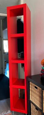 Rode Lack kast Ikea met pootjes 190 x 35 x 38, Ophalen, Minder dan 50 cm, Gebruikt, 150 tot 200 cm