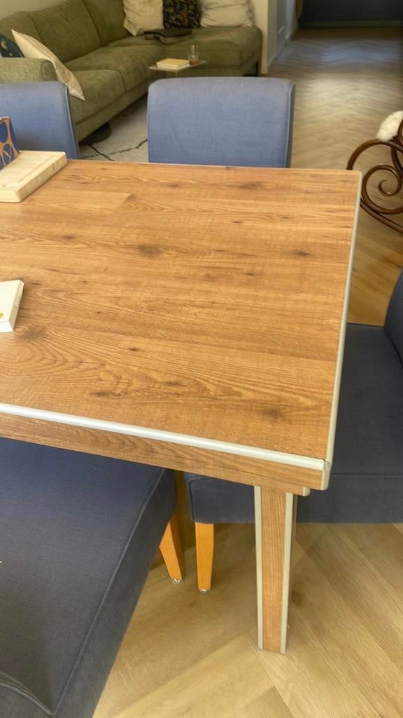 Tafel gratis af te halen, Huis en Inrichting, Tafels | Eettafels, Ophalen, Gebruikt, 50 tot 100 cm, Vijf personen of meer