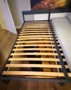 Bedframe Neiden 90x200 antraciet, Ophalen, Gebruikt, 90 cm, Eenpersoons