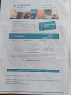 Cadeaubon Adventure, Tickets en Kaartjes, Kortingen en Cadeaubonnen, Cadeaubon, Overige typen