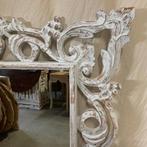 Barok Spiegel – houten lijst wit - 120 x 90 cm- TTM Wonen, TTM Wonen, Meubels – (Perzische) Tapijten en Woonaccessoires, Nieuw