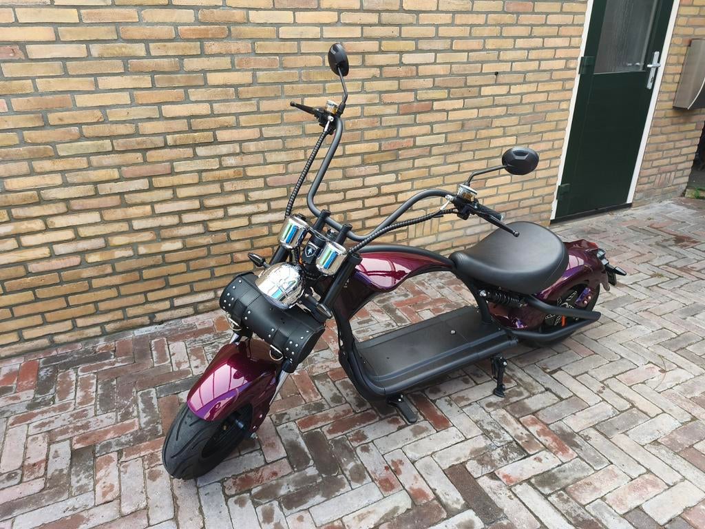 Mangosteen M1P Citycoco Elektrische Scooter, Elektrisch, Zo goed als nieuw, Ophalen, Overige merken