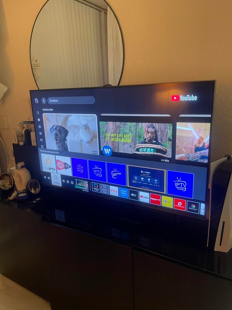 Samsung QLED TV QE50Q80T 50”, Audio, Tv en Foto, Televisies, Ophalen of Verzenden, 100 Hz, Samsung, 100 cm of meer