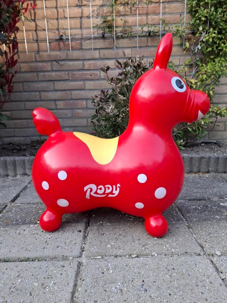 Gymnic Rody Max Springpaard - Rood, Ophalen, Nieuw