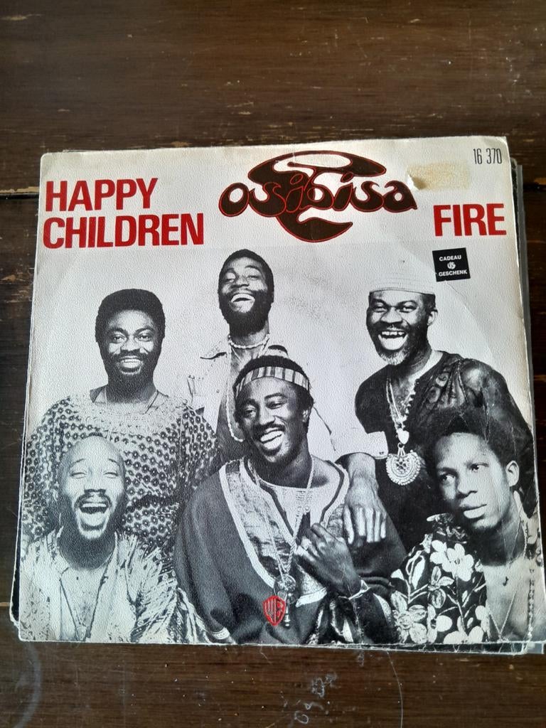 Osibisa 7 inch happy children, Ophalen of Verzenden, Zo goed als nieuw, Pop