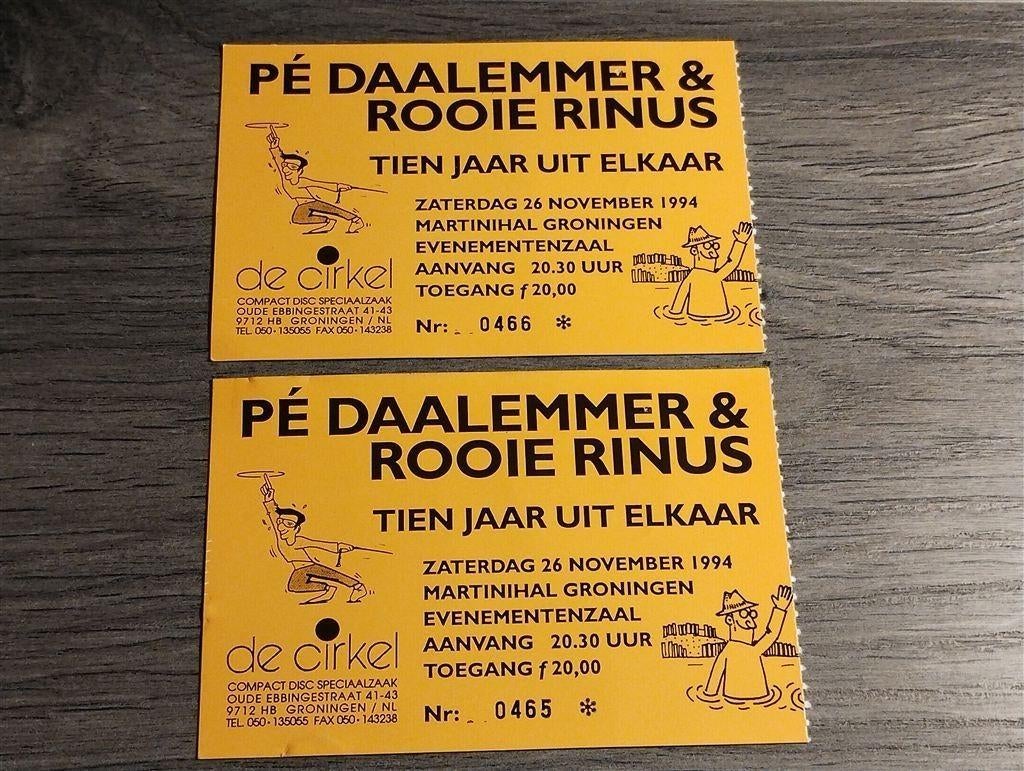 Pe Daalemmer & Rooie Rinus - 'T Beste, Cd's en Dvd's, Ophalen of Verzenden, Zo goed als nieuw, Levenslied of Smartlap