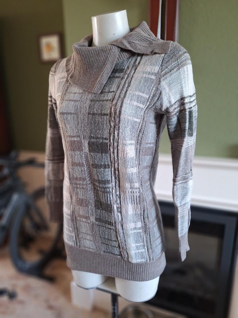 Dikton's Barcelona beige crème trui M, Maat 38/40 (M), Verzenden, Beige, Zo goed als nieuw