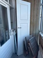 Smalle binnendeur met deurbeslag - 225,5x63cm, Doe-het-zelf en Verbouw, Deuren en Horren, Ophalen, Gebruikt, Minder dan 80 cm