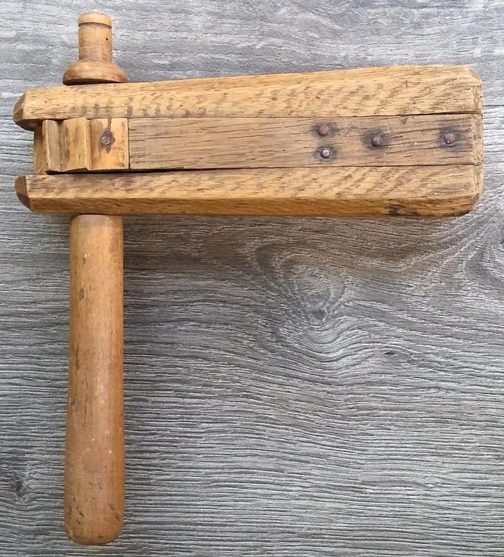 Om 1900-1950 Boomgaard Fruitteler Vogel Verdrijver RATELAAR, Antiek en Kunst, Curiosa en Brocante, Ophalen of Verzenden