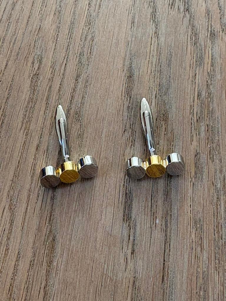 Manchetknopen, Ophalen of Verzenden, Zo goed als nieuw, Overige materialen