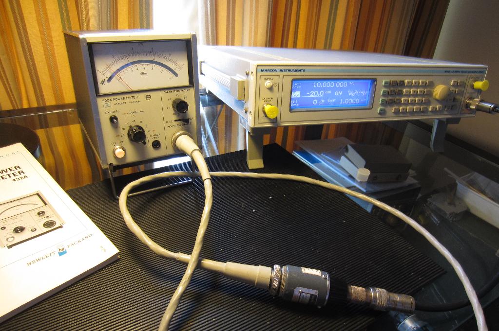 HP-432A Powermeter, Ophalen of Verzenden, Gebruikt, Zender en Ontvanger