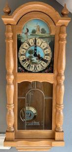 Friese regulateur - Fraaie wandklok met slinger, Antiek en Kunst, Antiek | Klokken, Ophalen of Verzenden
