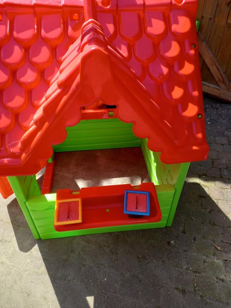 Feber tuinhuisje, Kinderen en Baby's, Speelgoed | Buiten | Speelhuisjes, Ophalen, Nieuw, Kunststof