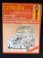 Haynes Werkplaatshandboek Citroën 2CV, Ami & Dyane (1967-198, Ophalen of Verzenden, Gelezen, Citroën