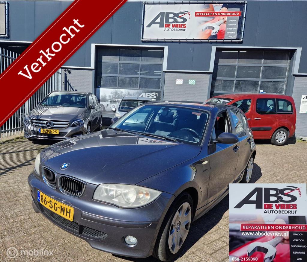 BMW 1-serie 120d Business Line AIRCO APK JAN 2027, Auto's, 1-Serie, Achterwielaandrijving, 4 cilinders, 163 pk