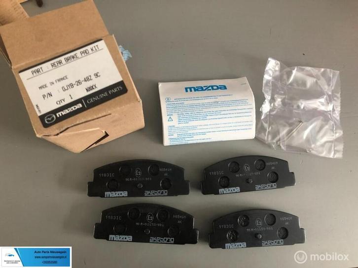 Remblokset Mazda RX-7 ('79-'95) GJYB-26-48 9C, Auto-onderdelen, Remmen en Aandrijving, Mazda, Nieuw, Ophalen of Verzenden