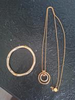 Swarovski armband en ketting, Ophalen of Verzenden, Zo goed als nieuw, Zilver, Zilver