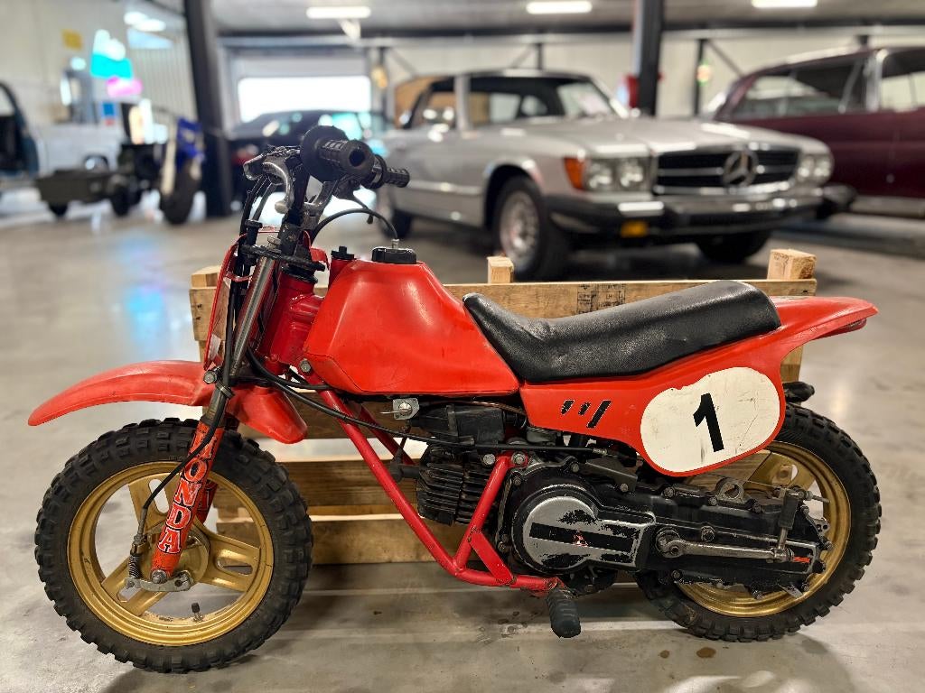 Honda QR50 1985 Vintage Mini Crosser, Ophalen, Honda, Gebruikt, Overige typen