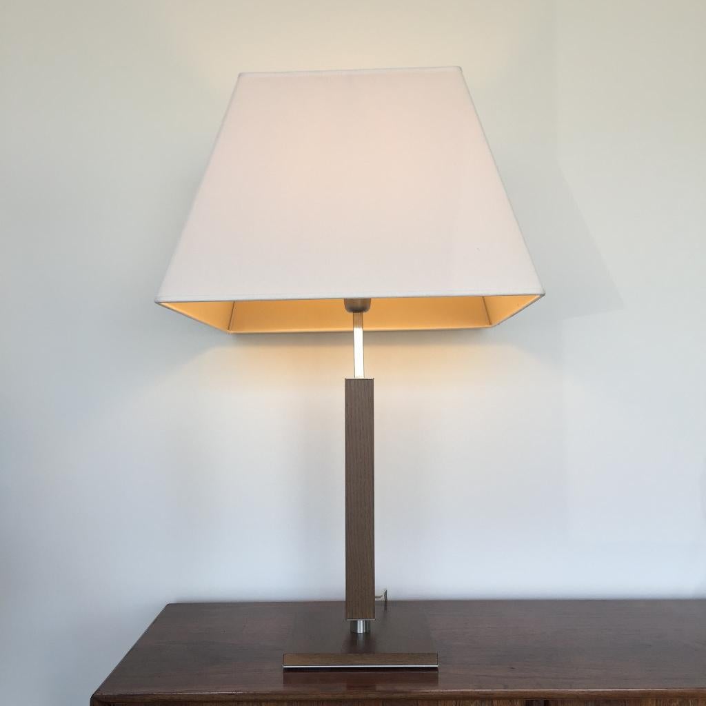 Italiaans design tafellamp Scilla door Natuzzi, Huis en Inrichting, Tafellamp, 50 tot 75 cm, Natuzzi, Ophalen of Verzenden