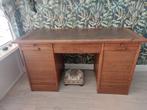 Vintage/antiek eikenhouten bureau met rolluiken, Ophalen