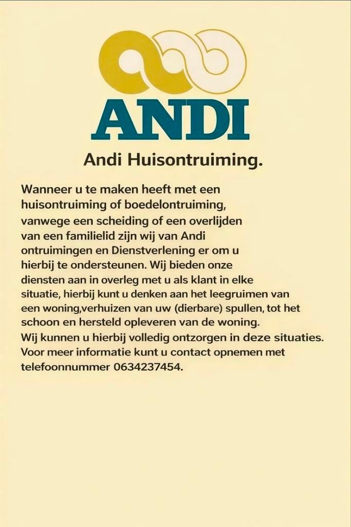 Woningontruiming, Huis en Inrichting, Ophalen