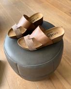 Zomersandalen sleehak maat 39, camel leer, Plakton, spaans, Kleding | Dames, Schoenen, Ophalen, Bruin, Nieuw, Sandalen of Muiltjes