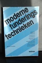 Moderne Funderingstechieken Prof. van Weele  techniek, Verzenden, Nieuw