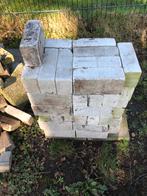 vuilwerk metsel stenen witte kalkstenen, Doe-het-zelf en Verbouw, Metselstenen, Ophalen, Zo goed als nieuw, Bakstenen