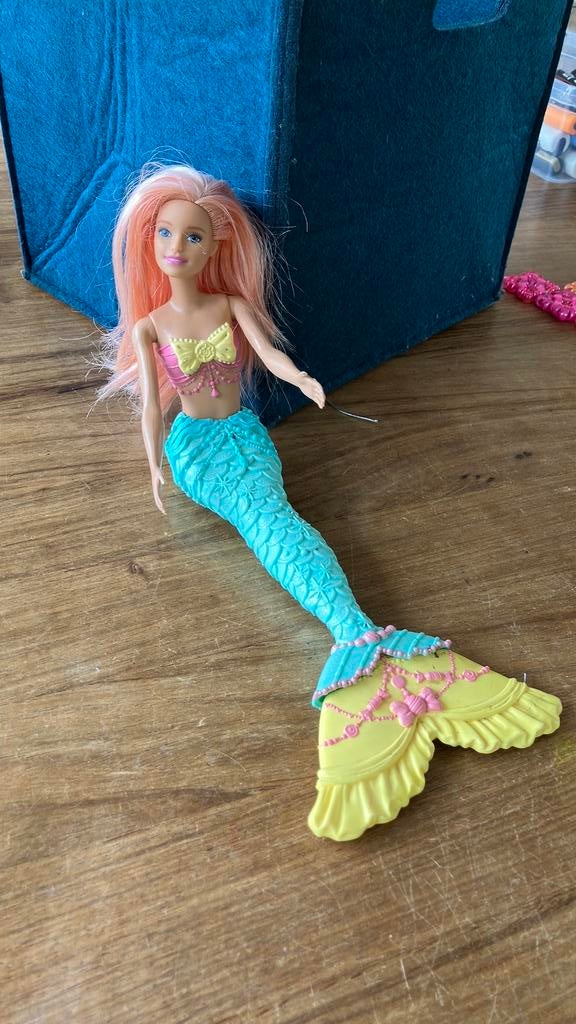 Barbie zeemeermin, Ophalen of Verzenden, Gebruikt, Barbie