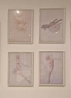 Schilderij van Vargas pin up's, Ophalen, Gebruikt, Minder dan 50 cm, Minder dan 50 cm