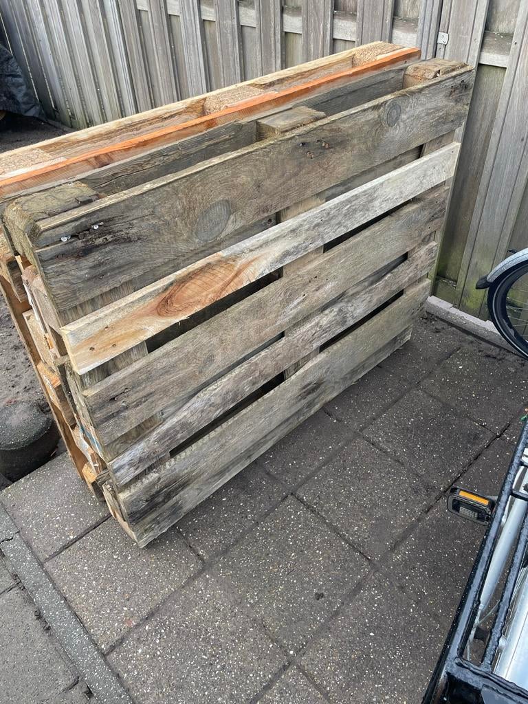 EPAL pallets, Doe-het-zelf en Verbouw, Hout en Planken, Ophalen, Gebruikt, 50 mm of meer, Pallet